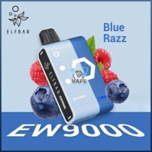 Elfbar ew 9000 puffs 50mg nicotine pods without battery pack-blue razz
