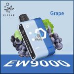 Elfbar ew 9000 puffs 50mg nicotine pods without battery pack-grape
