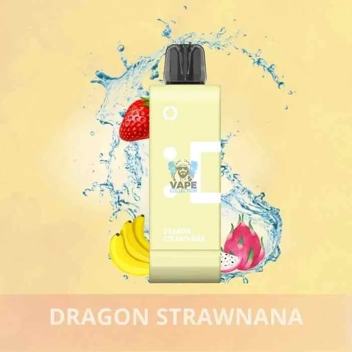 Elfbar ew 9000 puffs 50mg nicotine pods without battery pack in Dubai DRAGON_STRAWNANA