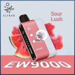 Elfbar ew 9000 puffs 50mg nicotine pods without battery pack-sour lush