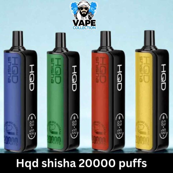 Hqd shisha 20000 puffs dtl 2% nicotine disposable vape