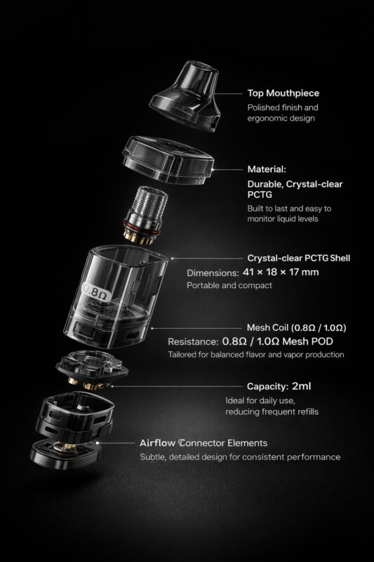 Justfog Aro Replacement Pod Cartridge in Dubai