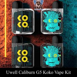 Uwell Caliburn G5 Koko Vape Kit 1600mAh 3ml Max 35W in the UAE (1)