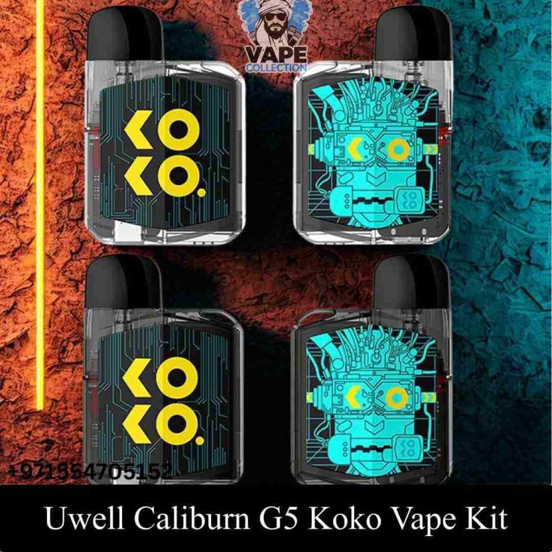 Uwell Caliburn G5 Koko Vape Kit 1600mAh 3ml Max 35W in the UAE (1)