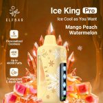 Elfbar ice king pro up to 40000 puffs 50mg nicotine ice control disposable vape - Image 6