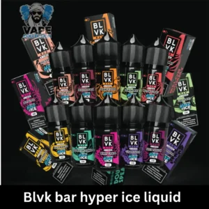 Blvk bar hyper ice liquid 35mg and 50mg nicotine