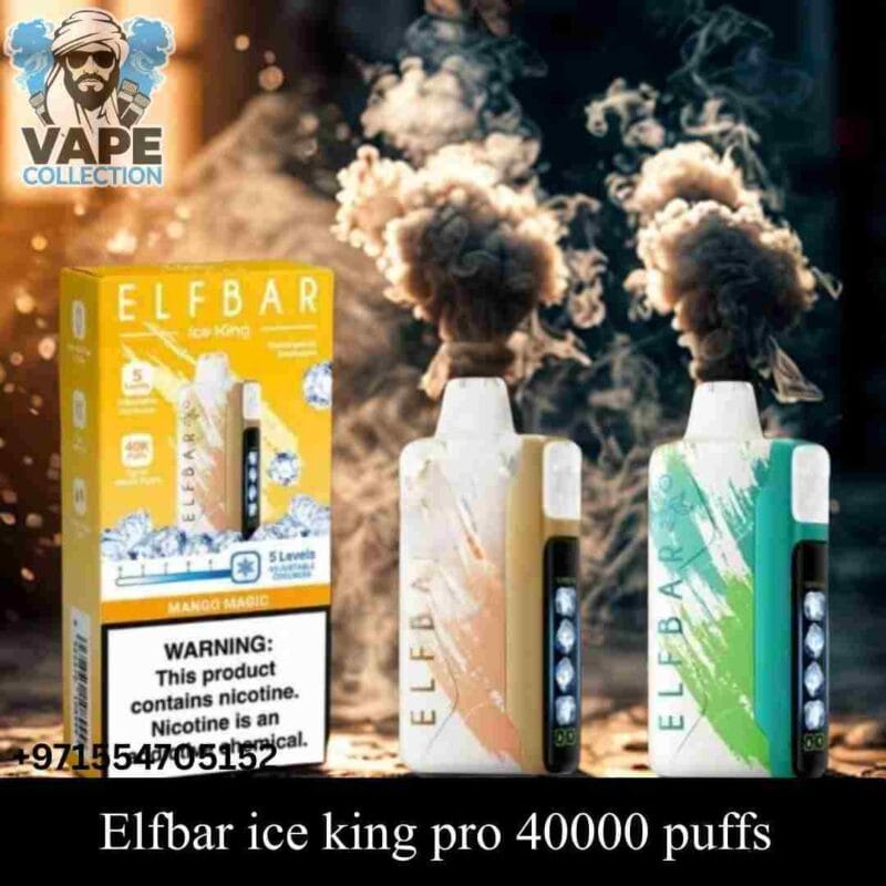Elfbar ice king pro 40000 puffs disposable (1)
