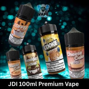 JDI 100ml Premium Vape Liquid 3mg Nicotine In The