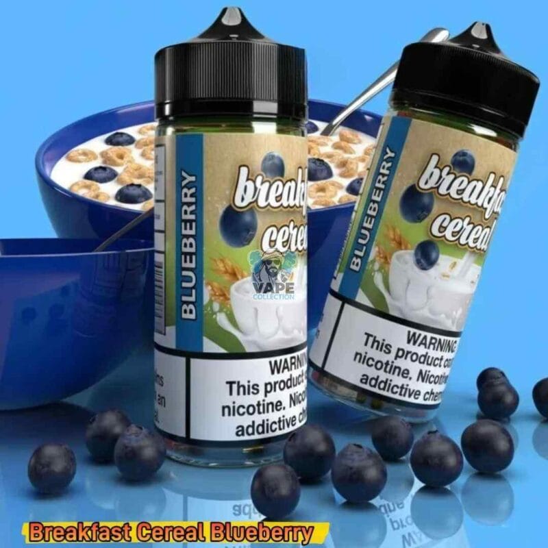 JDI 100ml Premium Vape Liquid 3mg Nicotine In The UAE BREAKFAST CEREAL BLUEBERRY