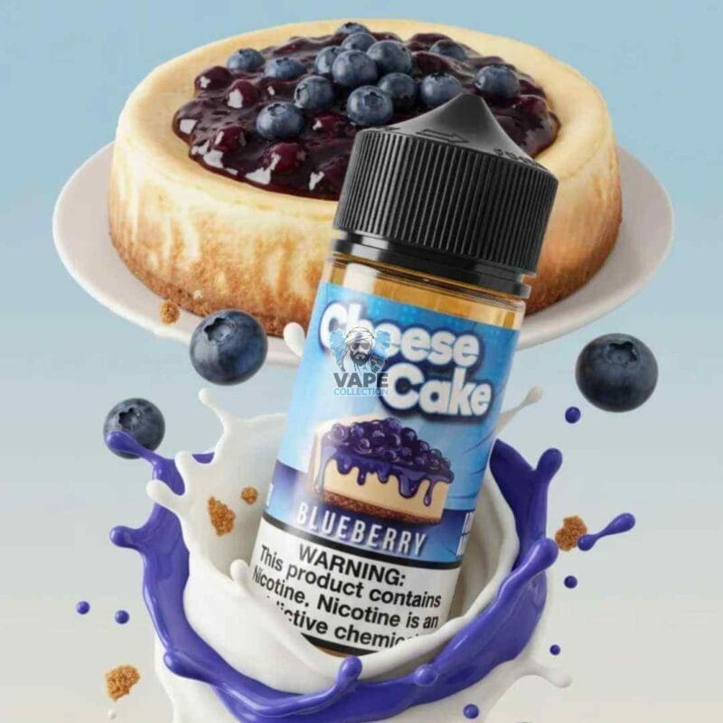 JDI 100ml Premium Vape Liquid 3mg Nicotine In The UAE CHEESE CAKE BLUEBERRY