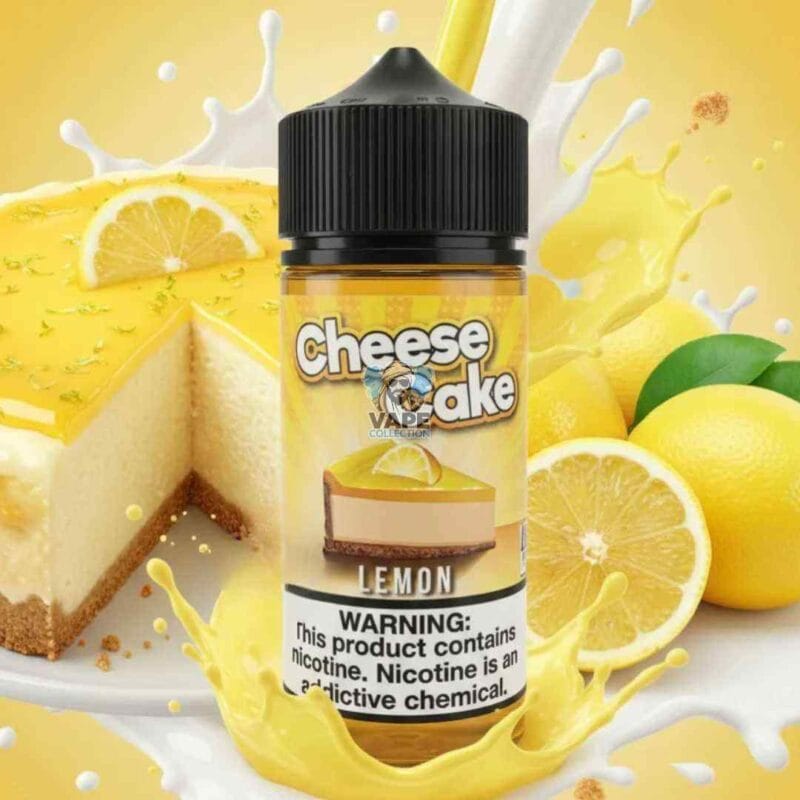 JDI 100ml Premium Vape Liquid 3mg Nicotine In The UAE CHEESE CAKE LEMON