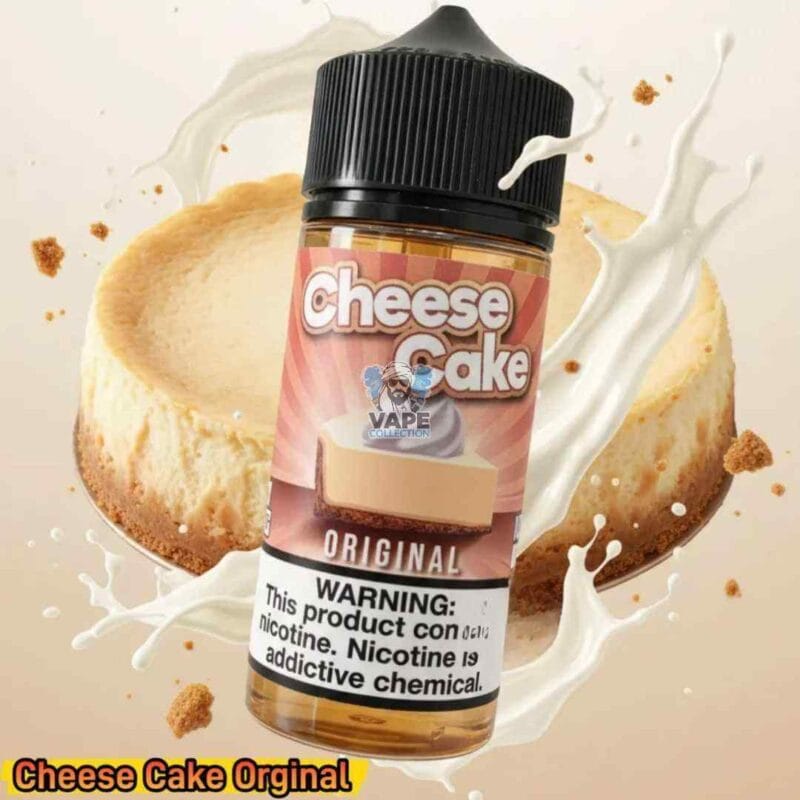 JDI 100ml Premium Vape Liquid 3mg Nicotine In The UAE CHEESE CAKE ORGINAL