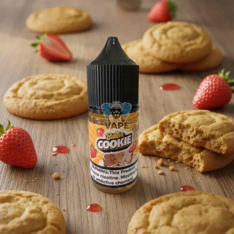 JDI Salt Nicotine 30ml E-liquid Butter Cookie Strawberry