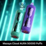 Mazaya Cloud AURA 50000 Puffs Disposable Vape 6mg in the UAE