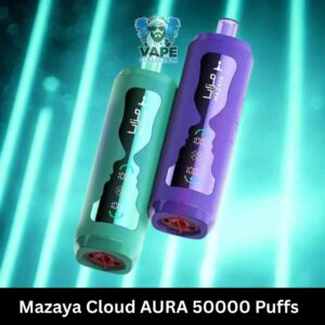Mazaya Cloud AURA 50000 Puffs Disposable Vape 6mg in the UAE