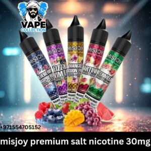 misjoy premium salt nicotine 30mg 30mg liquid USA brand