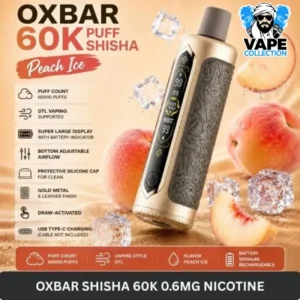 Oxbar shisha 60k 0.6mg nicotine (1)